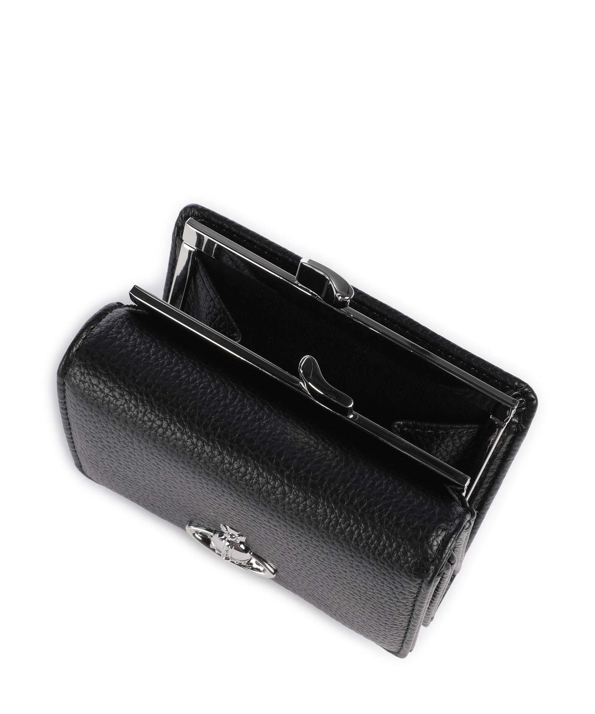Vivienne Westwood Frame Grain Small Portafoglio black - Image 3