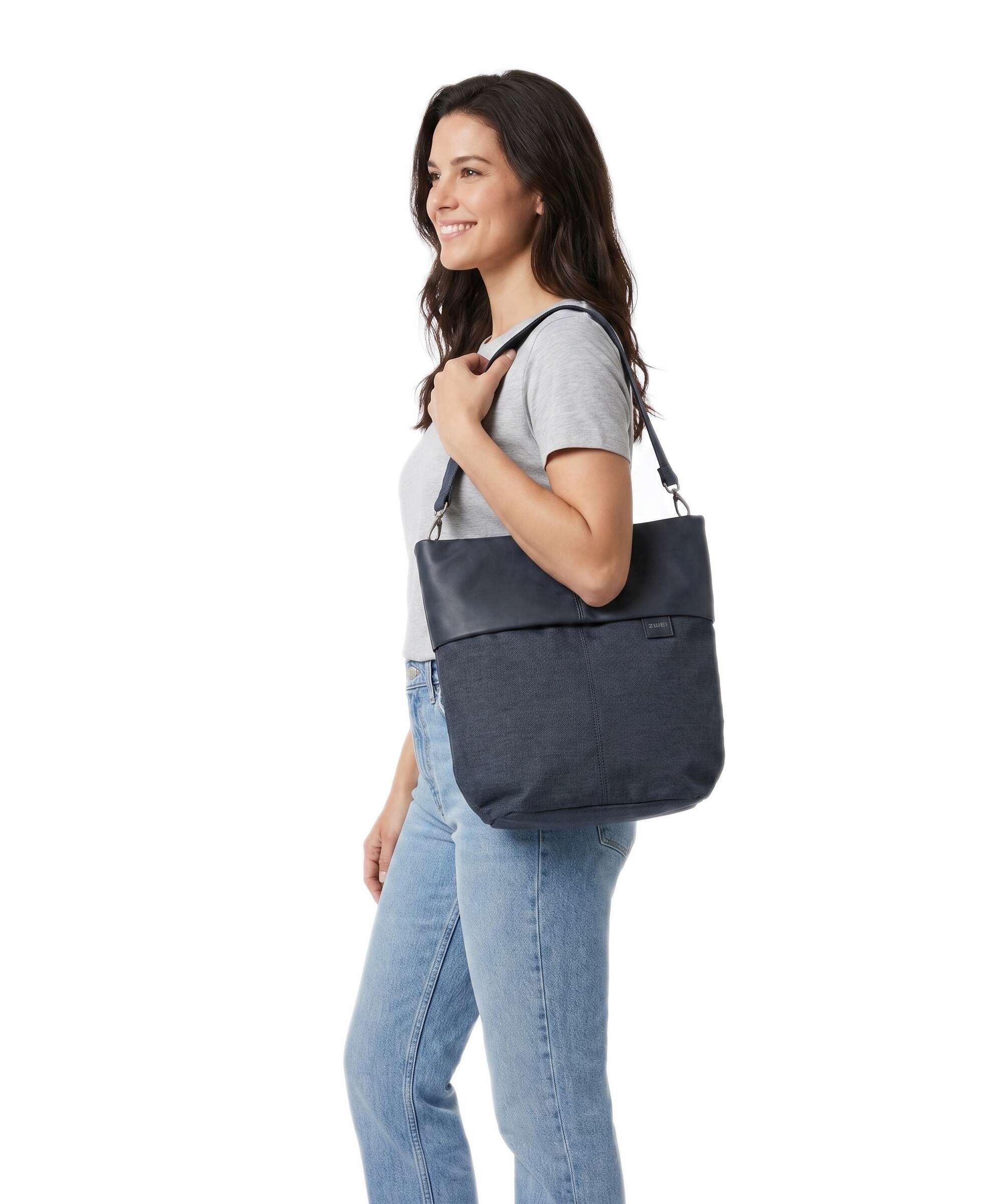Zwei Olli OT12 Borsa hobo navy - Image 3